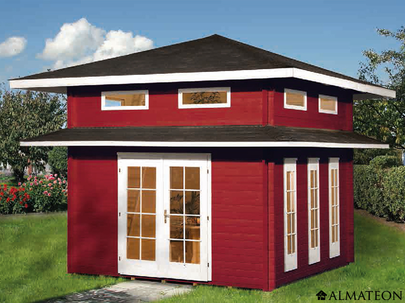 Abri De Jardin En Bois Chalets Habitables En Bois31 Jpg dedans Chalet De Jardin Habitable