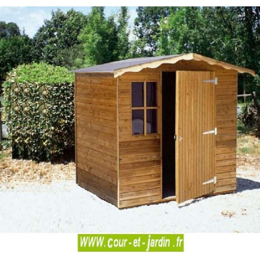 Abri De Jardin Europe 3M² - Abris Et Rangements- Cour Et tout Abri De Jardin Adossé Castorama