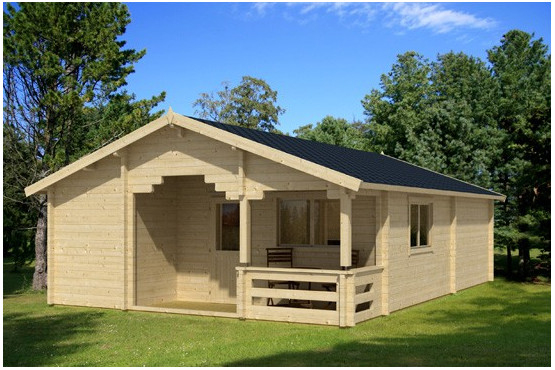 Abri De Jardin Indus, 70Mm, Surface 52,38M² encequiconcerne Chalet De Jardin