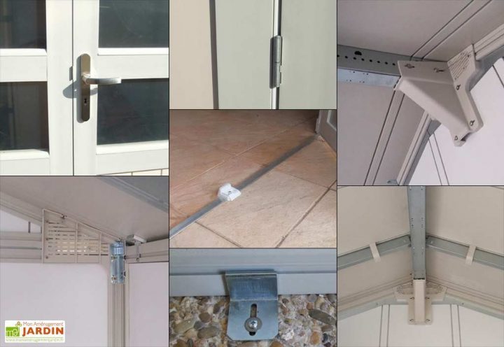 Abri De Jardin Pvc Basic Line 5 – Basic Line 5 M2 – Grosfillex avec Abri De Jardin Grosfillex 7 5