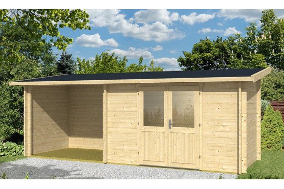 Abri De Jardin Toit Monopente Tarbes 44Mm – 6,3M² concernant Abris De Jardin 44Mm Abri De Jardin Toit Monopente Tarbes 44Mm – 6,3M² concernant Abris De Jardin 44Mm