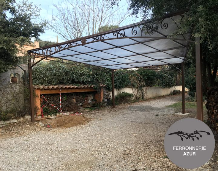 Abris Voiture En Fer Forgé Ferronnerie Saint Tropez Var 83 serapportantà Abri Voiture Occasion Abris Voiture En Fer Forgé Ferronnerie Saint Tropez Var 83 serapportantà Abri Voiture Occasion