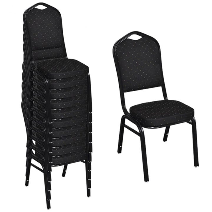 Acheter 10 Pcs Chaise Empilable Rembourrée Noir Pas Cher destiné Chaise Longue Gifi Pas Cher Acheter 10 Pcs Chaise Empilable Rembourrée Noir Pas Cher destiné Chaise Longue Gifi Pas Cher