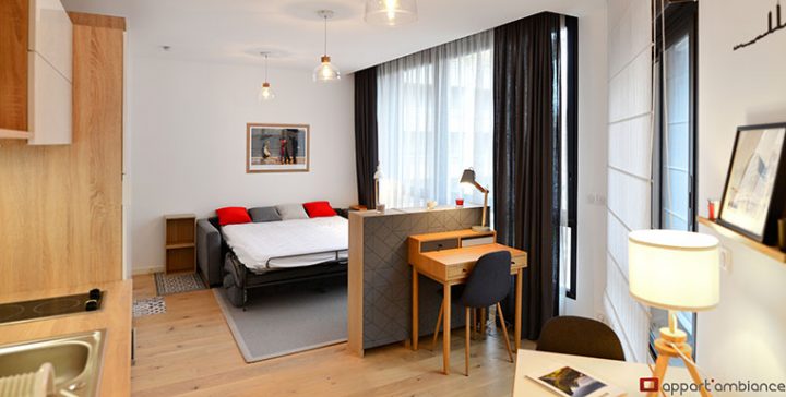 Appartement Meublé Lyon 8 : Location Studio, Monplaisir concernant Location Studio Meublé Lyon Appartement Meublé Lyon 8 : Location Studio, Monplaisir concernant Location Studio Meublé Lyon