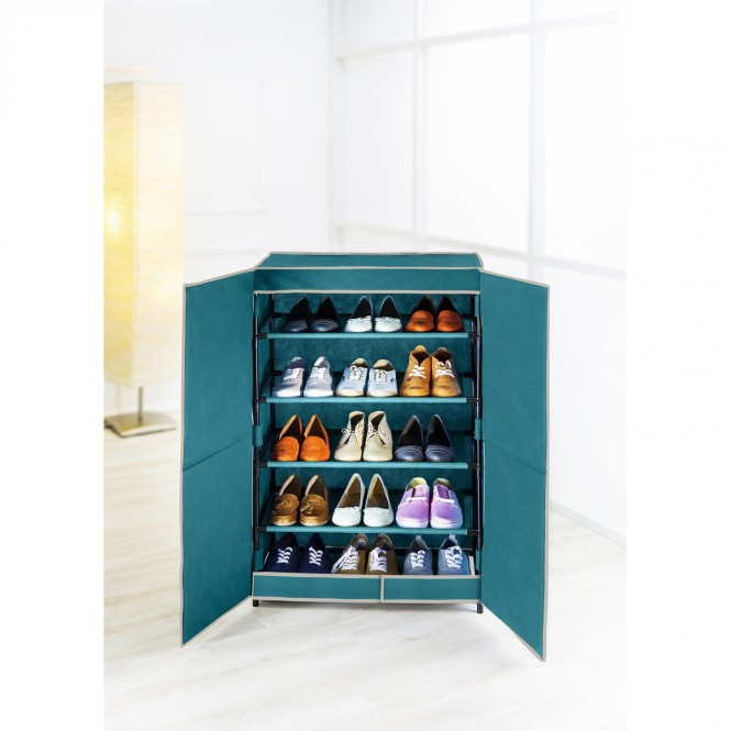 Armoire À Chaussures En Tissus – 15 Paires – 61 X 90 Cm à Armoire A Chaussure