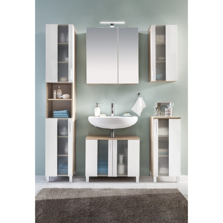 Armoire Murale Pour Salle De Bain 65 Cm Avec 2 Portes pour Armoire Murale Salle De Bain Armoire Murale Pour Salle De Bain 65 Cm Avec 2 Portes pour Armoire Murale Salle De Bain