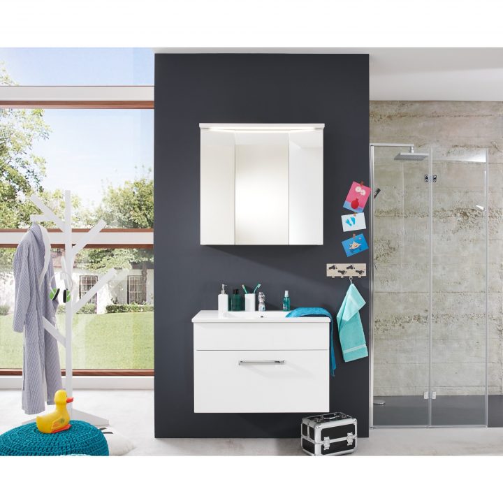 Armoire Murale Pour Salle De Bain 75 Cm Avec Miroir À 3 concernant Armoire Murale Salle De Bain Armoire Murale Pour Salle De Bain 75 Cm Avec Miroir À 3 concernant Armoire Murale Salle De Bain