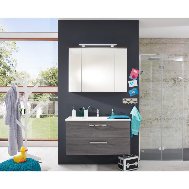 Armoire Murale Pour Salle De Bain 96 Cm Avec 3 Portes En avec Armoire Murale Salle De Bain Armoire Murale Pour Salle De Bain 96 Cm Avec 3 Portes En avec Armoire Murale Salle De Bain