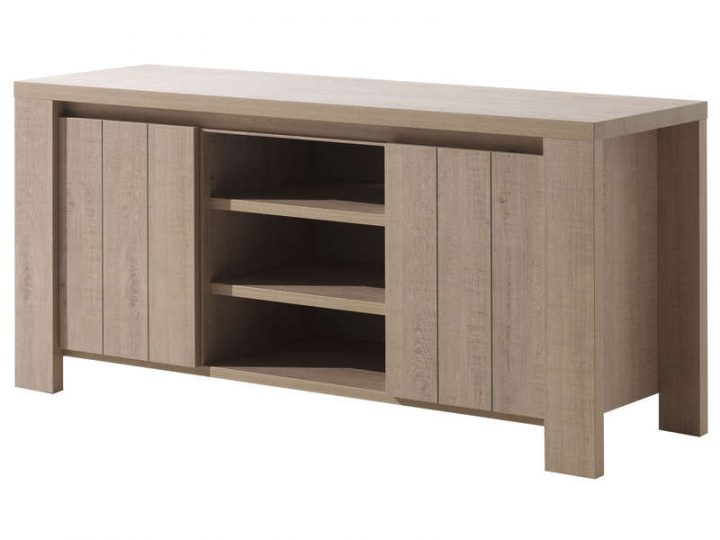 Bahut Tv 160 Cm Brest Nature Coloris Chêne Clair – Vente concernant Meuble Tv Conforama Bois Bahut Tv 160 Cm Brest Nature Coloris Chêne Clair – Vente concernant Meuble Tv Conforama Bois
