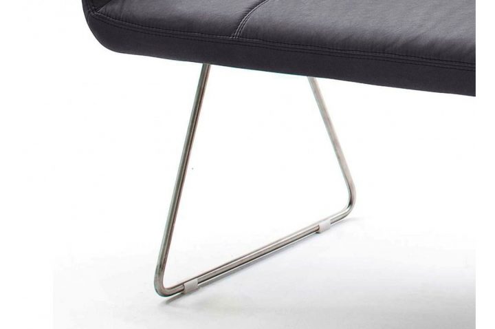 Banc D'Intérieur Design Avec Dossier / Gris Ou Marron Pour à Banc Avec Dossier Salle À Manger