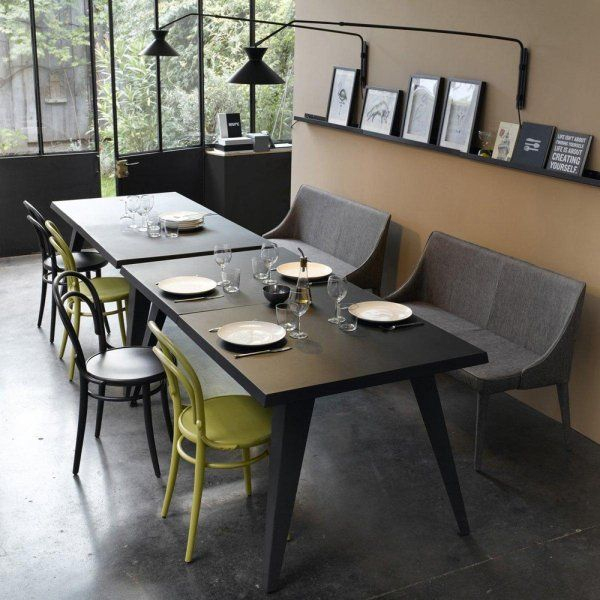 Banquette Hazil – Am Pm | Banquette Salle À Manger, Table encequiconcerne Banquette Salle À Manger Avec Dossier
