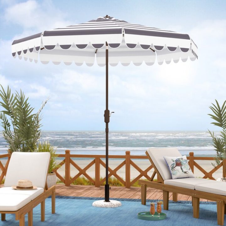Beachcrest Home Parasol De Marché 8,5 Pi Lambeth Et pour Parasol De Marché