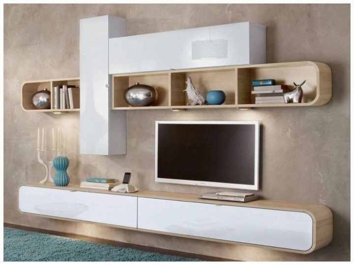 Beau Meuble Tv Mural Design Italien | Meuble Tv Mural avec Meuble Tv Design Italien
