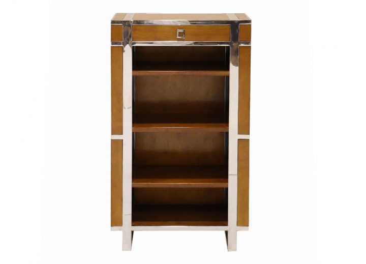 Bibus / Étagère Aston – 1 Tiroir Et 1 Tablette – Bois dedans Meuble Tv Aston