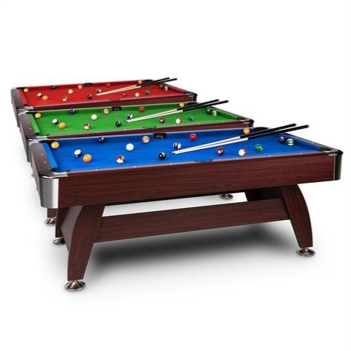 Billard Type Pro, 220 Cm, Marron Avec Tapis Vert concernant Tapis De Billard