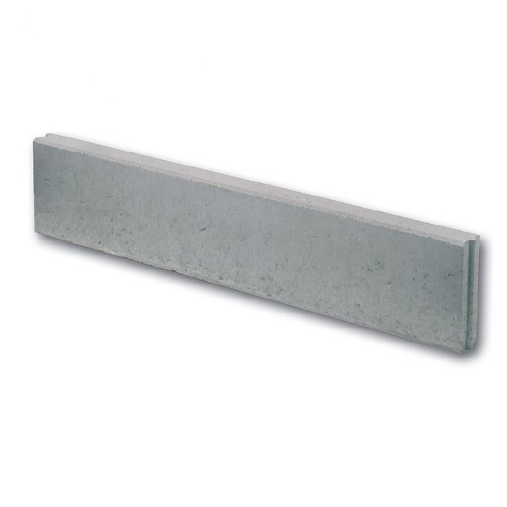 Bordure 100X20X5 Cm Grise | Bricoman pour Bordure Jardin Brico