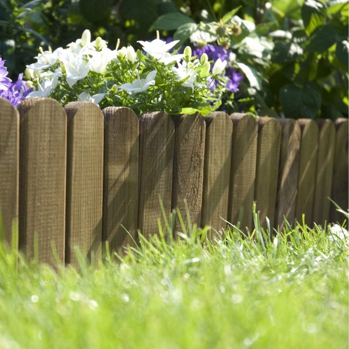 Bordure À Dérouler Bois Marron, H.20 X L.120 Cm | Leroy Merlin à Bordure Bois Jardin Bordure À Dérouler Bois Marron, H.20 X L.120 Cm | Leroy Merlin à Bordure Bois Jardin