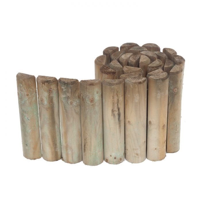 Bordure À Dérouler Bois Naturel, H.30 X L.200 Cm | Leroy pour Bordure Bois Jardin Bordure À Dérouler Bois Naturel, H.30 X L.200 Cm | Leroy pour Bordure Bois Jardin
