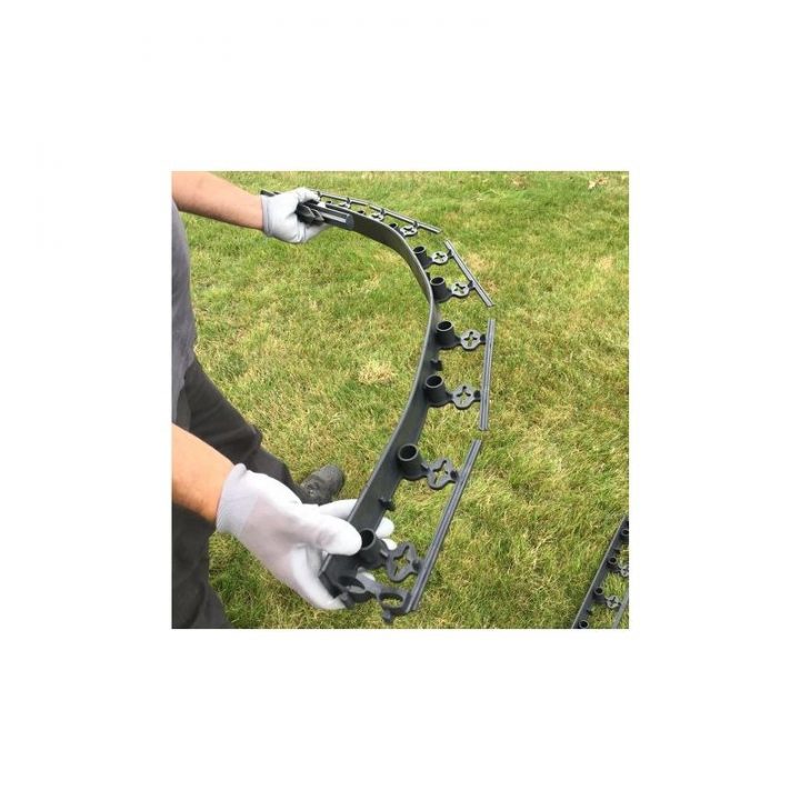 Bordure De Jardin Équerre Plastique Toltex pour Bordure Jardin Plastique