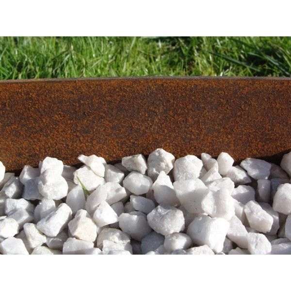 Bordure En Acier Corten Auto-Patinant (Avec Images encequiconcerne Bordure Jardin Acier Corten