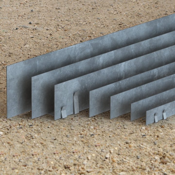 Bordure Jardin Qualité Professionnel Acier Galvanisé avec Bordure Jardin Acier Corten