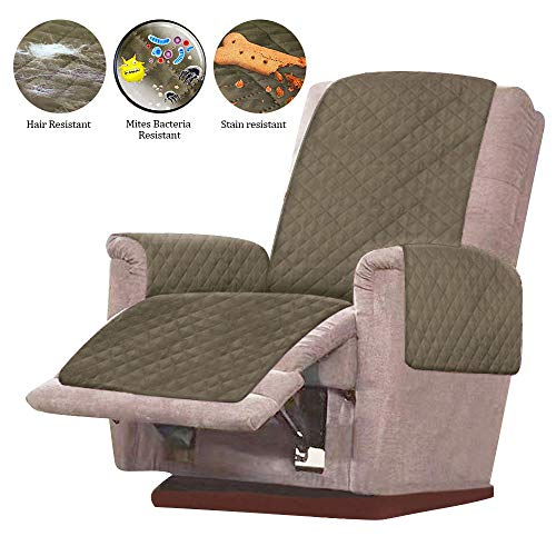 Bottlewise Housse Fauteuil Relax Matelassé Antidérapant serapportantà Housse Fauteuil Relax