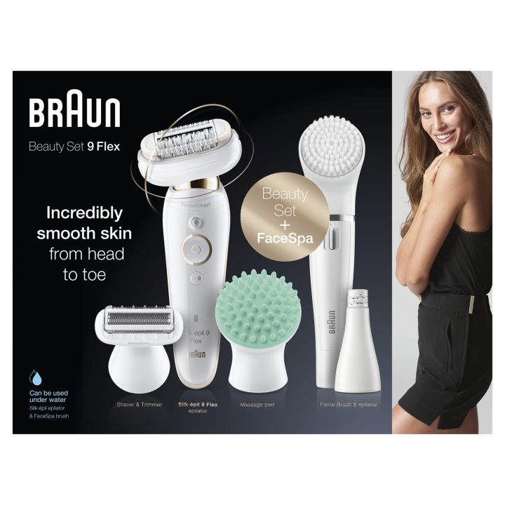 Braun Silk-Épil 9 Flex 9300 Beauty Set Wet&Dry A 202,23 pour Silk-Épil 9 Flex Avis