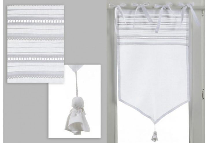 Brise Bise De Charme Brodé Blanc Secret 45X70 Cm Amadeus pour Secret De Charme Landerneau Avis Brise Bise De Charme Brodé Blanc Secret 45X70 Cm Amadeus pour Secret De Charme Landerneau Avis