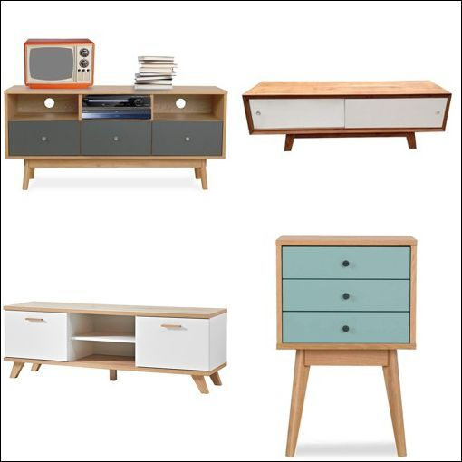 Buffet Style Scandinave Pas Cher – Le Monde De Léa serapportantà Meubles Scandinaves Vintage