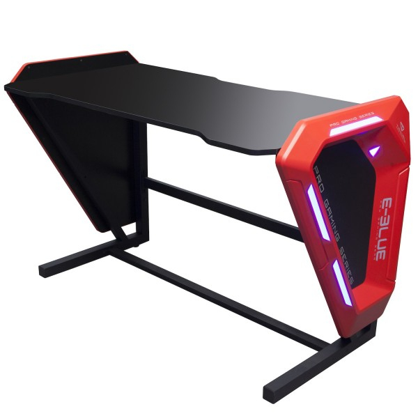 Bureau Gamer Rétro Eclairé Led Rgb Largeur 1M25 – E-Blue dedans Bureau Gamer Rgb Bureau Gamer Rétro Eclairé Led Rgb Largeur 1M25 – E-Blue dedans Bureau Gamer Rgb