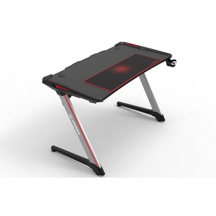 Bureau Gamer Ultradesk Racer (Led) Noir | Fauteuilgamer destiné Bureau Gamer Rgb Bureau Gamer Ultradesk Racer (Led) Noir | Fauteuilgamer destiné Bureau Gamer Rgb