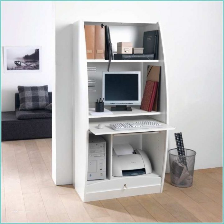 Bureau Informatique Ikea Meuble De Rangement Bureau Pas intérieur Meuble Informatique Fermé