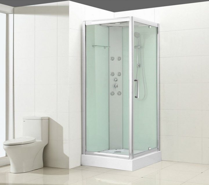 Cabine De Douche Carré Quad L.90 X L.90 Cm Pas Cher intérieur Douche Pas Cher Leroy Merlin