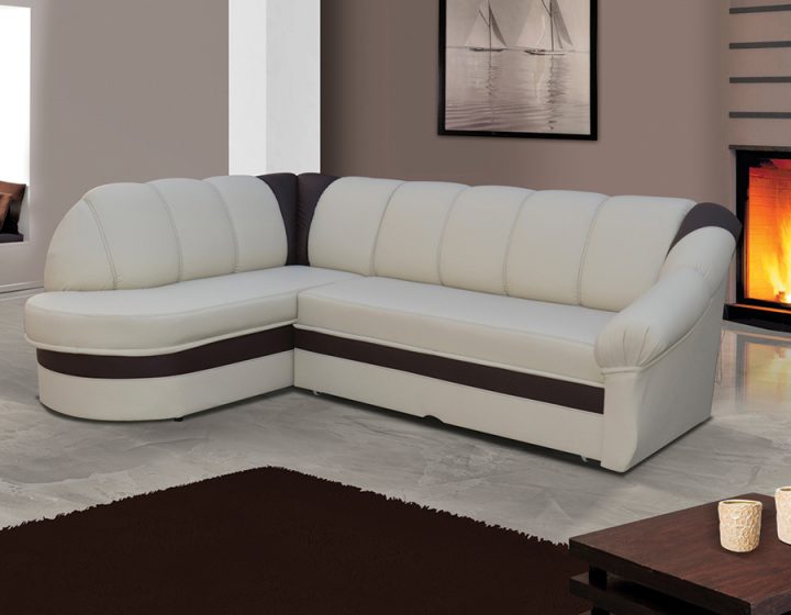 Canapé D'Angle Convertible 4 Places Pas Cher Avec Rangement pour Sofa Sectionnel Pas Cher