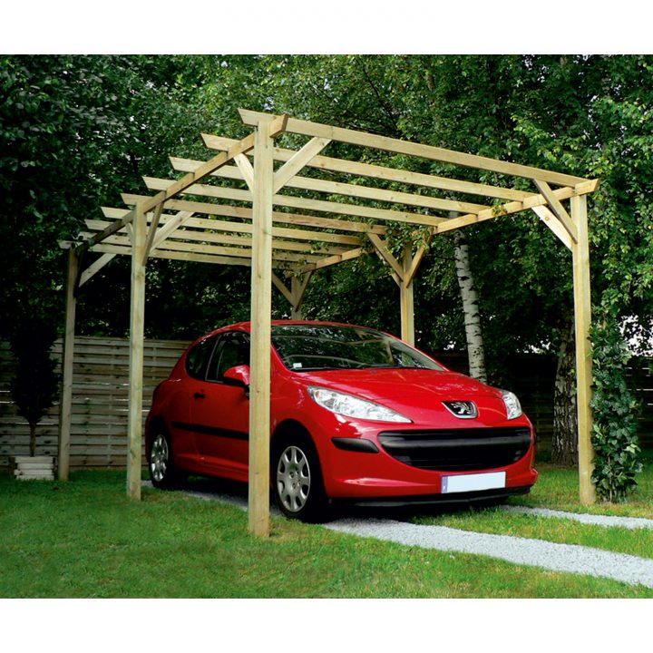 Carport Bois Maranello 1 Voiture, 15 M² | Leroy Merlin intérieur Abri Camping Car Brico Dépôt Carport Bois Maranello 1 Voiture, 15 M² | Leroy Merlin intérieur Abri Camping Car Brico Dépôt