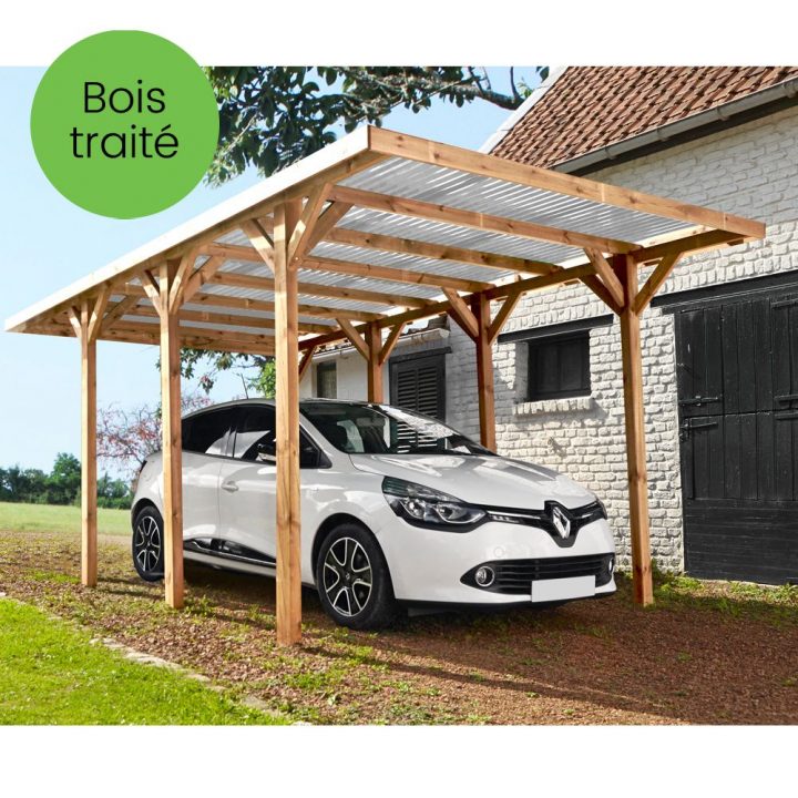 Carport Bois Traité Autoclave Madeira Max 15,72 M² 300 X serapportantà Abri Voiture Bricodepot Carport Bois Traité Autoclave Madeira Max 15,72 M² 300 X serapportantà Abri Voiture Bricodepot