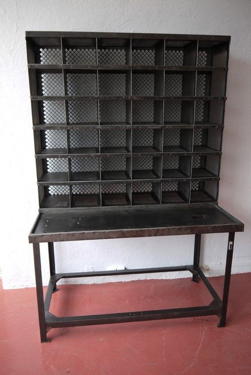 Casier Tri Postal | Deco, Industriel, Casier dedans Meuble Tri Postal