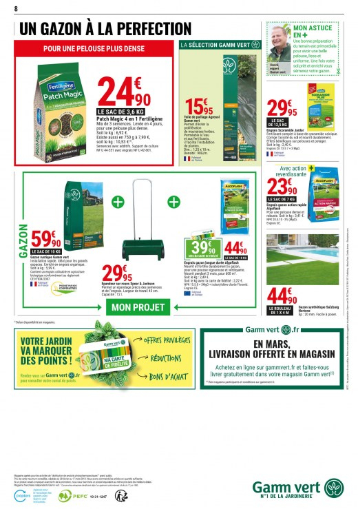 Catalogue Gamm Vert Valable Du 01 Janvier Au 31 Août encequiconcerne Catalogue Gamm Vert