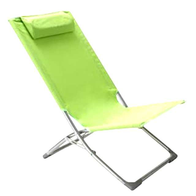 Chaise De Plage Pliante Verte Meloon Castorama Chaises pour Chaise Longue Pliante Gifi