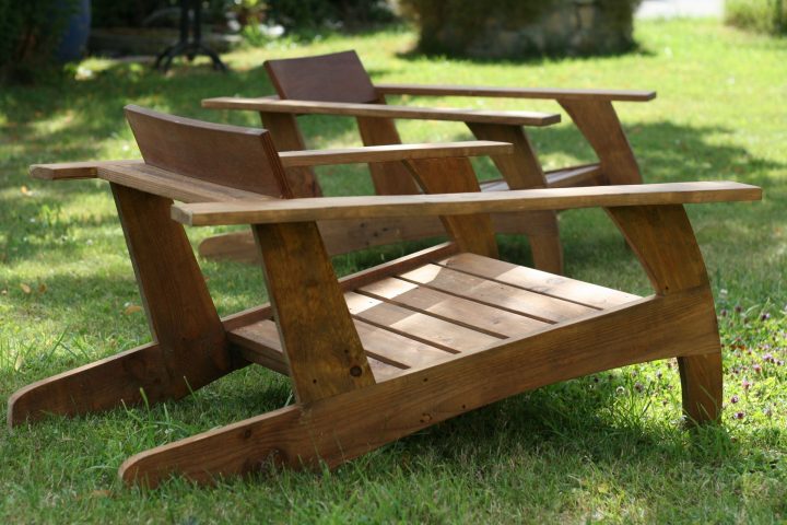 Chaise En Bois De Palette (Design Année 30) : Meubles Et à Plan Salon De Jardin En Palette