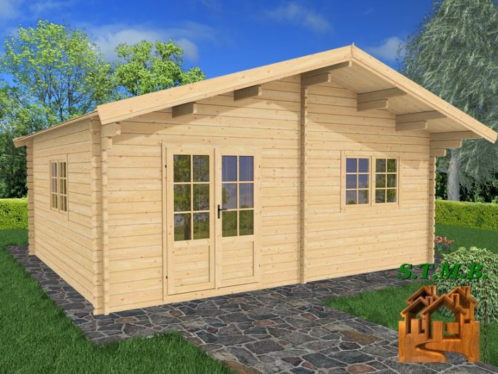 Chalet En Bois En Kit Modèle Genevier 30 M2 Direct Usine destiné Chalet De Jardin Habitable