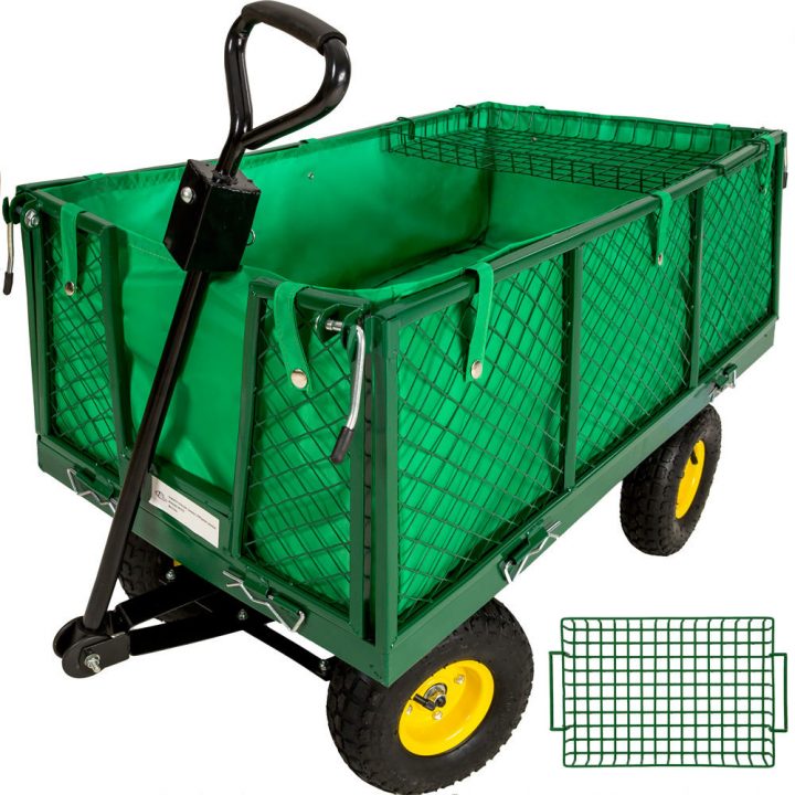 Chariot De Jardin 550 Kg Avec Plateau Pas Cher | Tectake à Chariot De Jardin