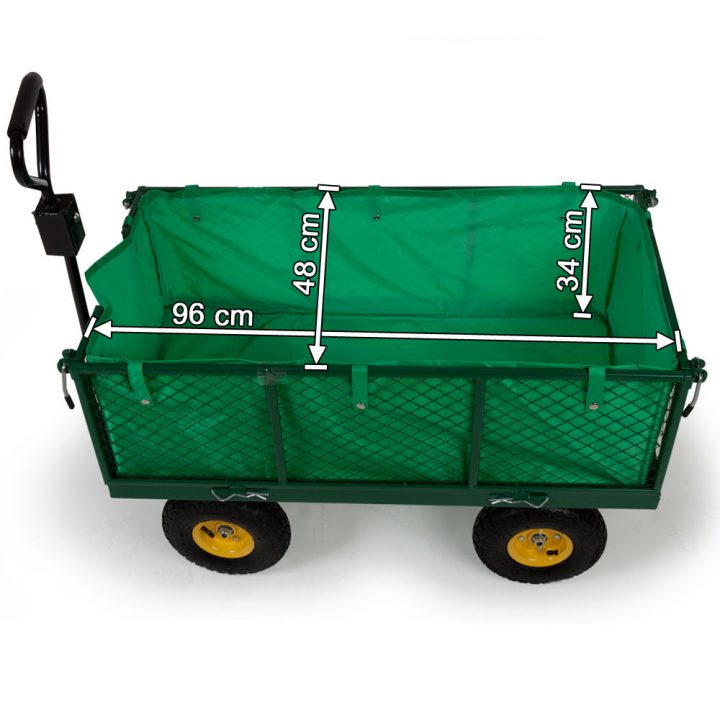 Chariot De Jardin 550 Kg Pas Cher | Tectake concernant Chariot De Jardin