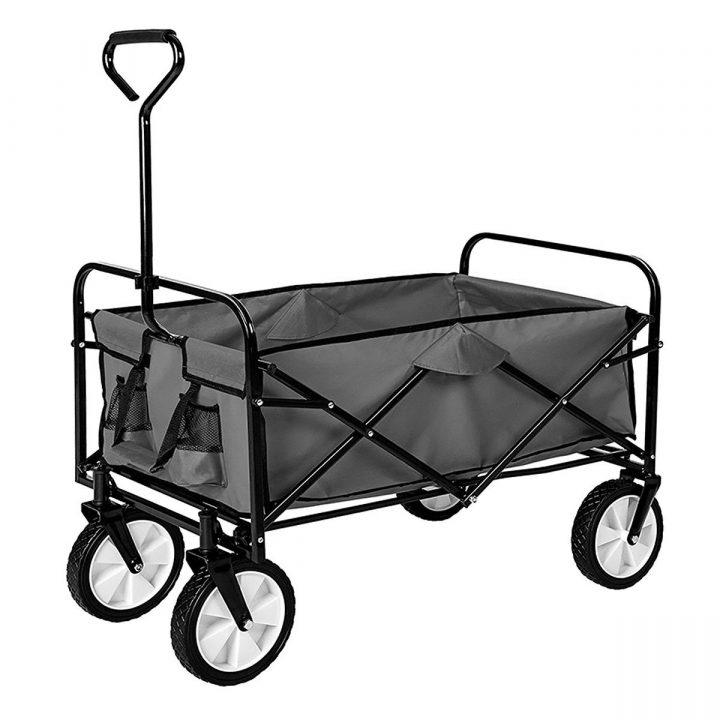 Chariot De Jardin Pliable – Remorque À Main 4 Roues tout Remorque De Jardin Chariot De Jardin Pliable – Remorque À Main 4 Roues tout Remorque De Jardin