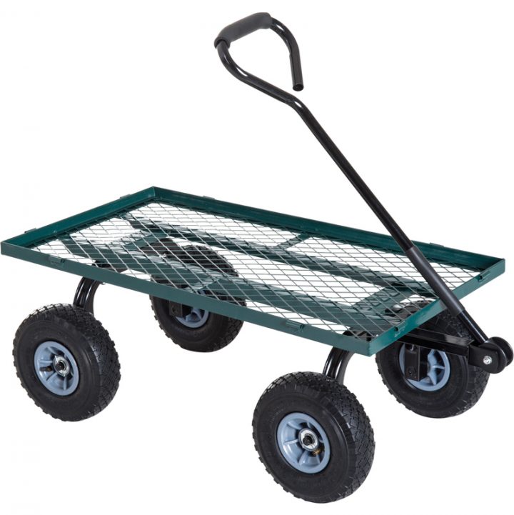 Chariot De Transport Jardin Remorque À Main Charrette À avec Remorque De Jardin Chariot De Transport Jardin Remorque À Main Charrette À avec Remorque De Jardin