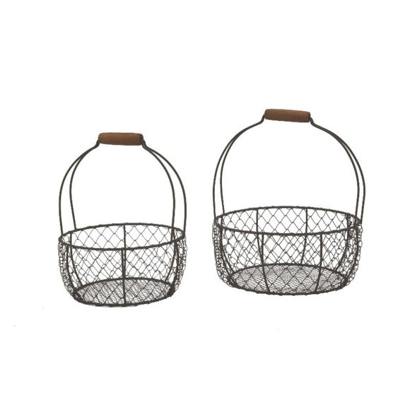 Chemin De Campagne – 2 Paniers Grillage Grillagé À Poule dedans Grillage A Poule Hauteur 50 Cm Brico Dépôt