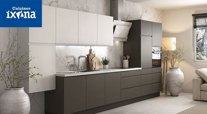 Ciera, Une Cuisine Équipée Élégante Et Harmonieuse By intérieur Ixina Salle De Bain 3D Ciera, Une Cuisine Équipée Élégante Et Harmonieuse By intérieur Ixina Salle De Bain 3D