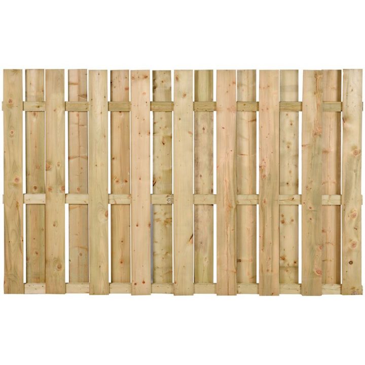 Clôture En Bois Traité Carrée 5 Pi X 8 Pi – Ct5C | Cloture pour Cloture Bois Brico Depot