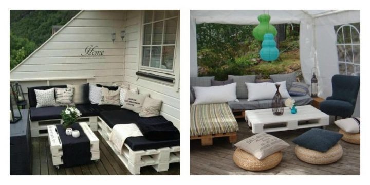 Collection De Salons De Jardin En Palettes ! – Bricolage concernant Salon De Jardin En Palette