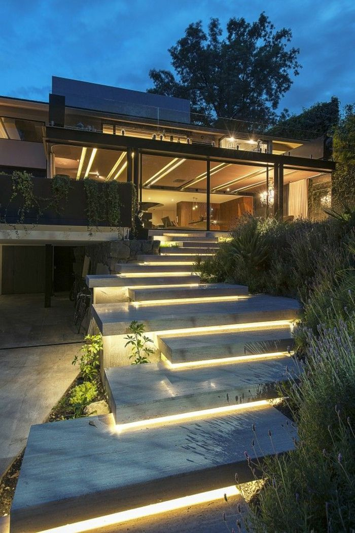 Comment Choisir Les Luminaires Extérieurs? | Garden Stairs tout Amenagement Escalier Extérieur Maison